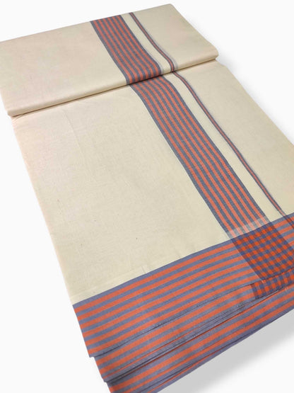 Pure Cotton Kerala Double Dhoti/Mundu