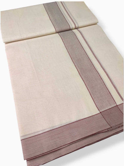 Pure Cotton Kerala Double Dhoti/Mundu