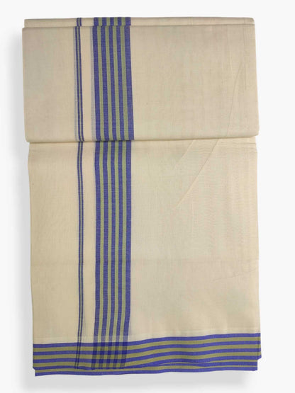 Pure Cotton Kerala Double Dhoti/Mundu