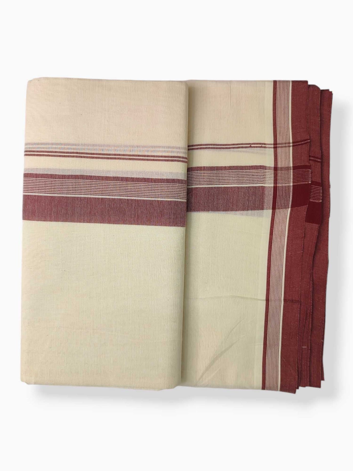 Pure Cotton Kerala Double Dhoti/Mundu