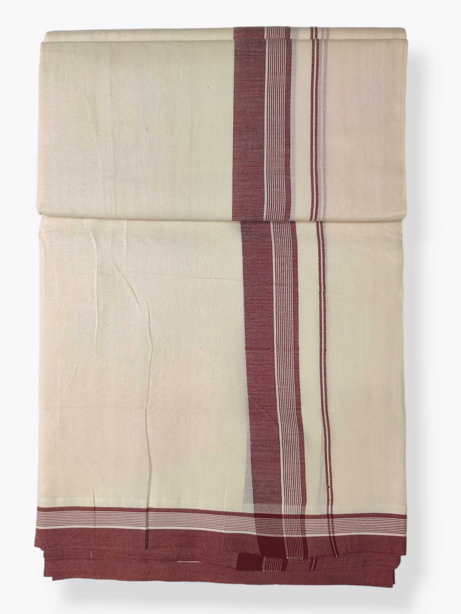 Pure Cotton Kerala Double Dhoti/Mundu