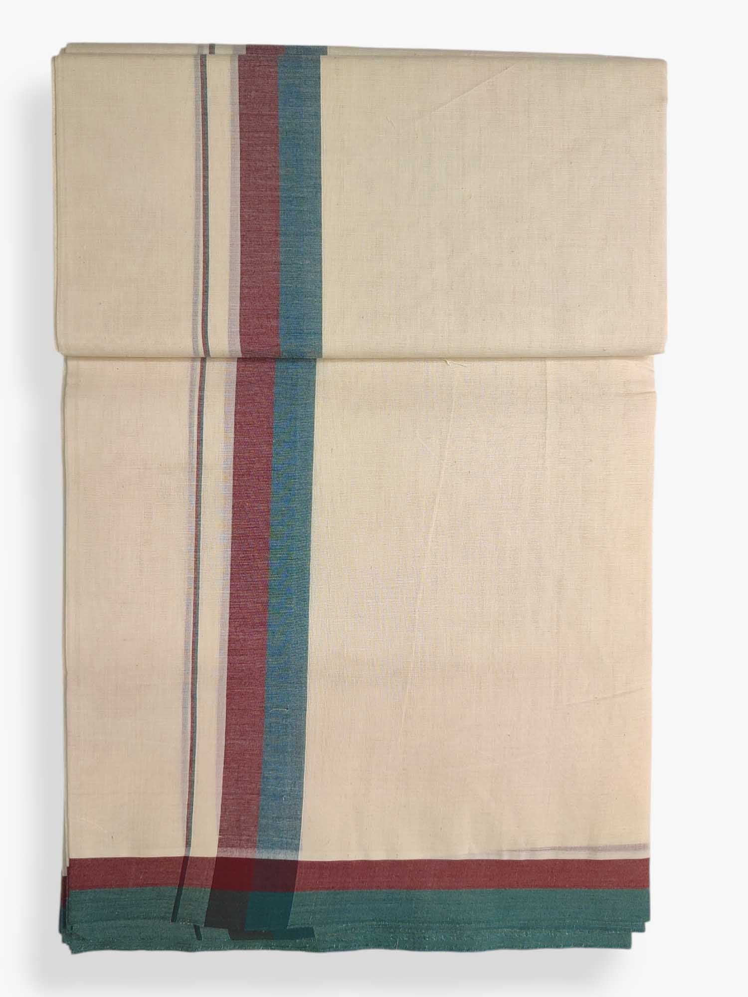 Pure Cotton Kerala Double Dhoti/Mundu