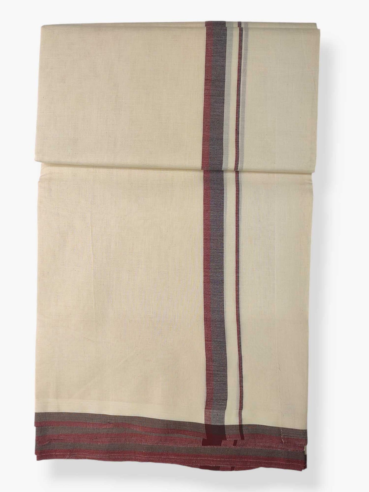 Pure Cotton Kerala Double Dhoti/Mundu