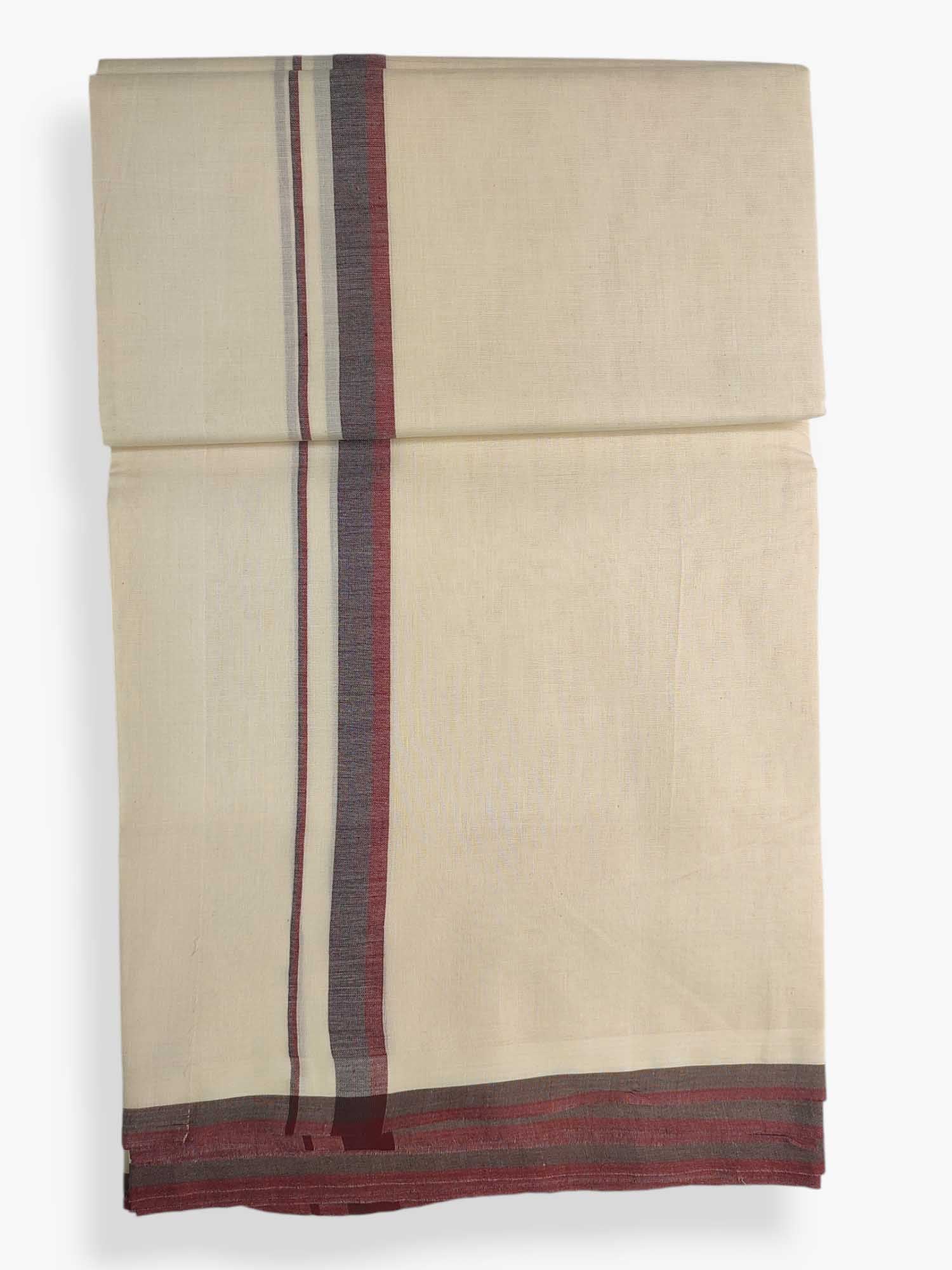 Pure Cotton Kerala Double Dhoti/Mundu