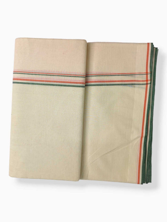 Pure Cotton Kerala Double Dhoti/Mundu