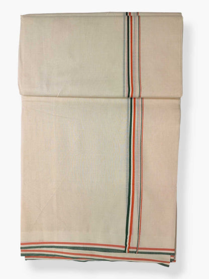 Pure Cotton Kerala Double Dhoti/Mundu