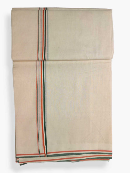 Pure Cotton Kerala Double Dhoti/Mundu