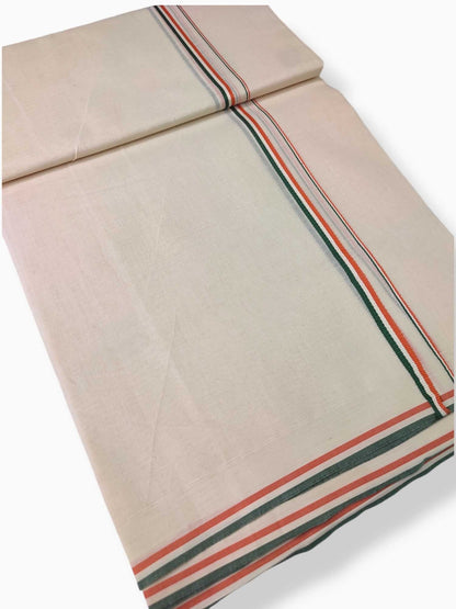 Pure Cotton Kerala Double Dhoti/Mundu