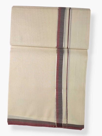 Pure Cotton Kerala Double Dhoti/Mundu