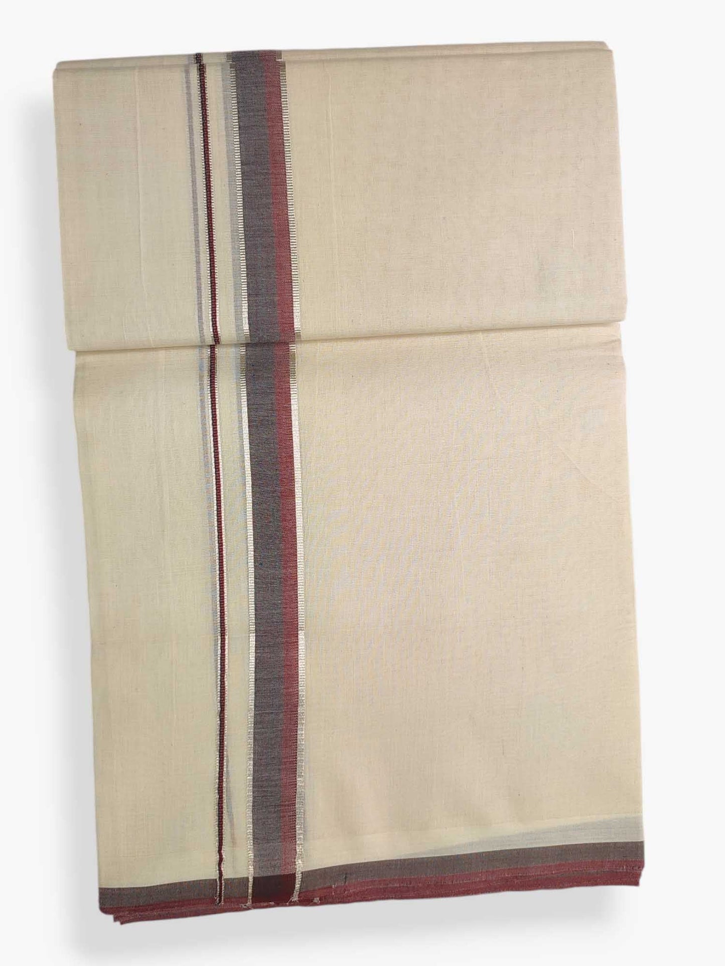 Pure Cotton Kerala Double Dhoti/Mundu