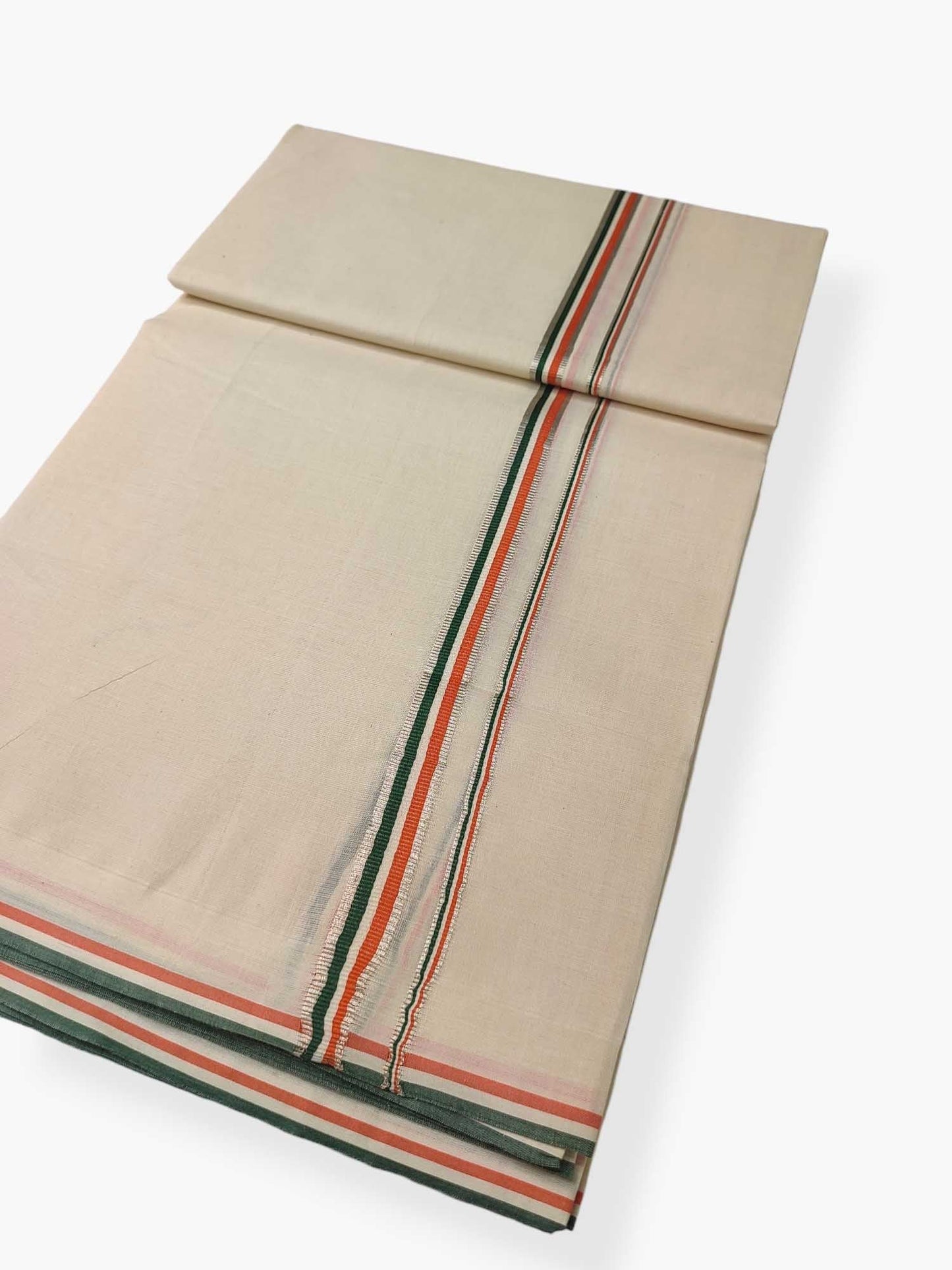 Pure Cotton Kerala Double Dhoti/Mundu