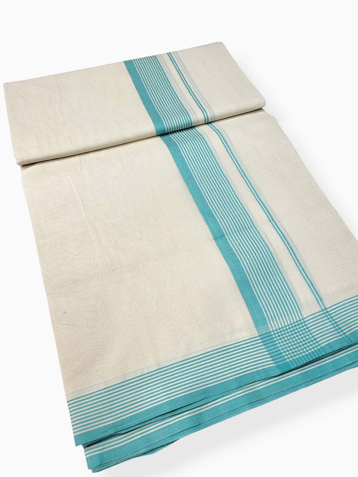 Pure Cotton Kerala Double Dhoti/Mundu