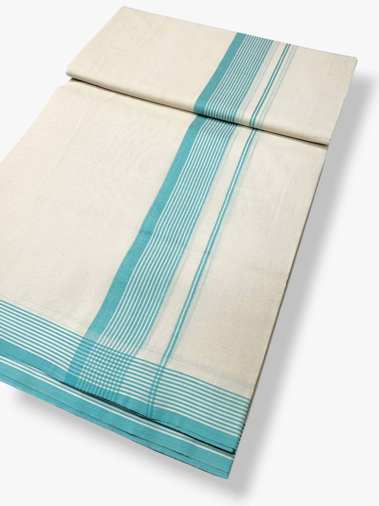 Pure Cotton Kerala Double Dhoti/Mundu