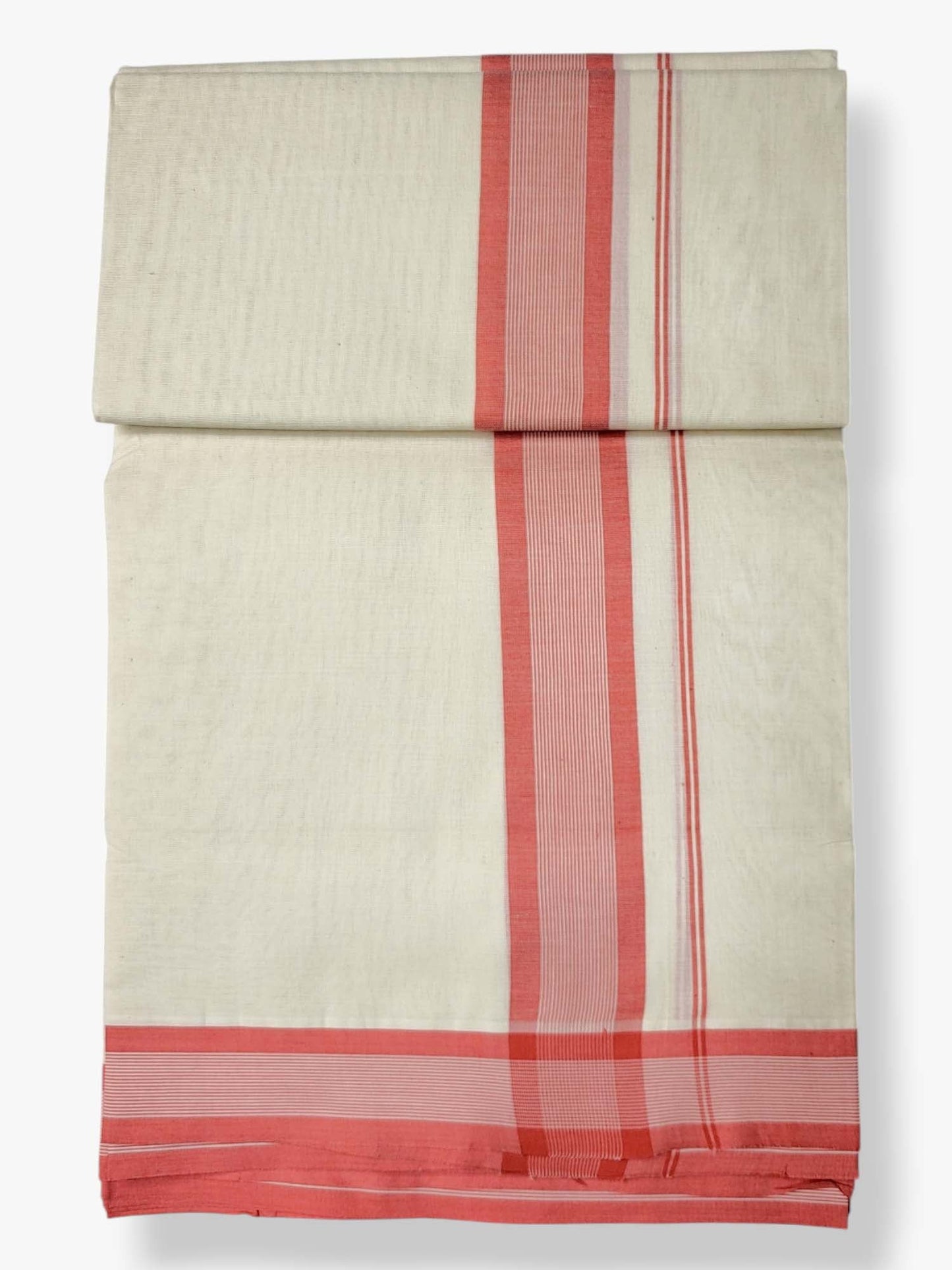 Pure Cotton Kerala Double Dhoti/Mundu