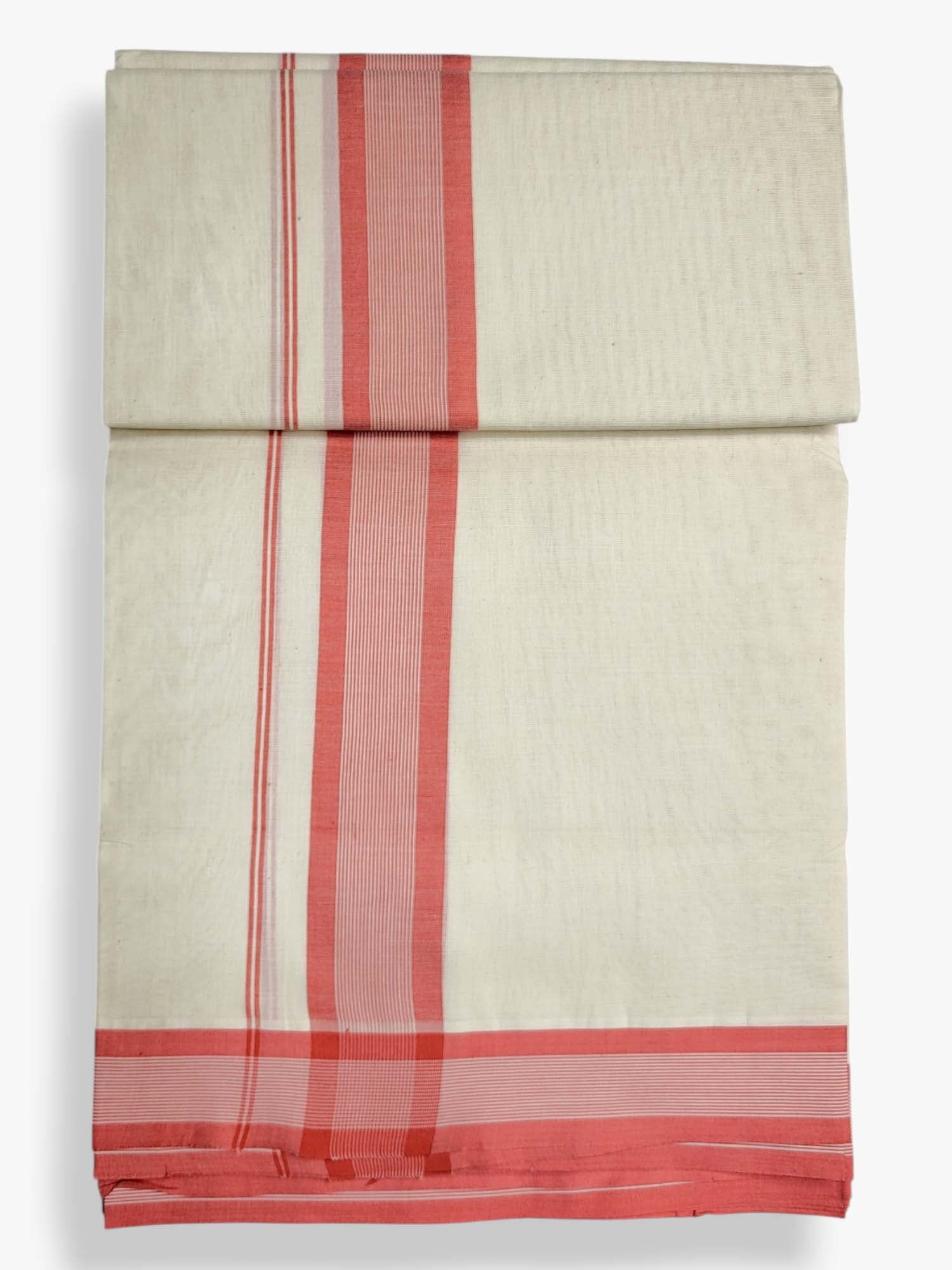 Pure Cotton Kerala Double Dhoti/Mundu