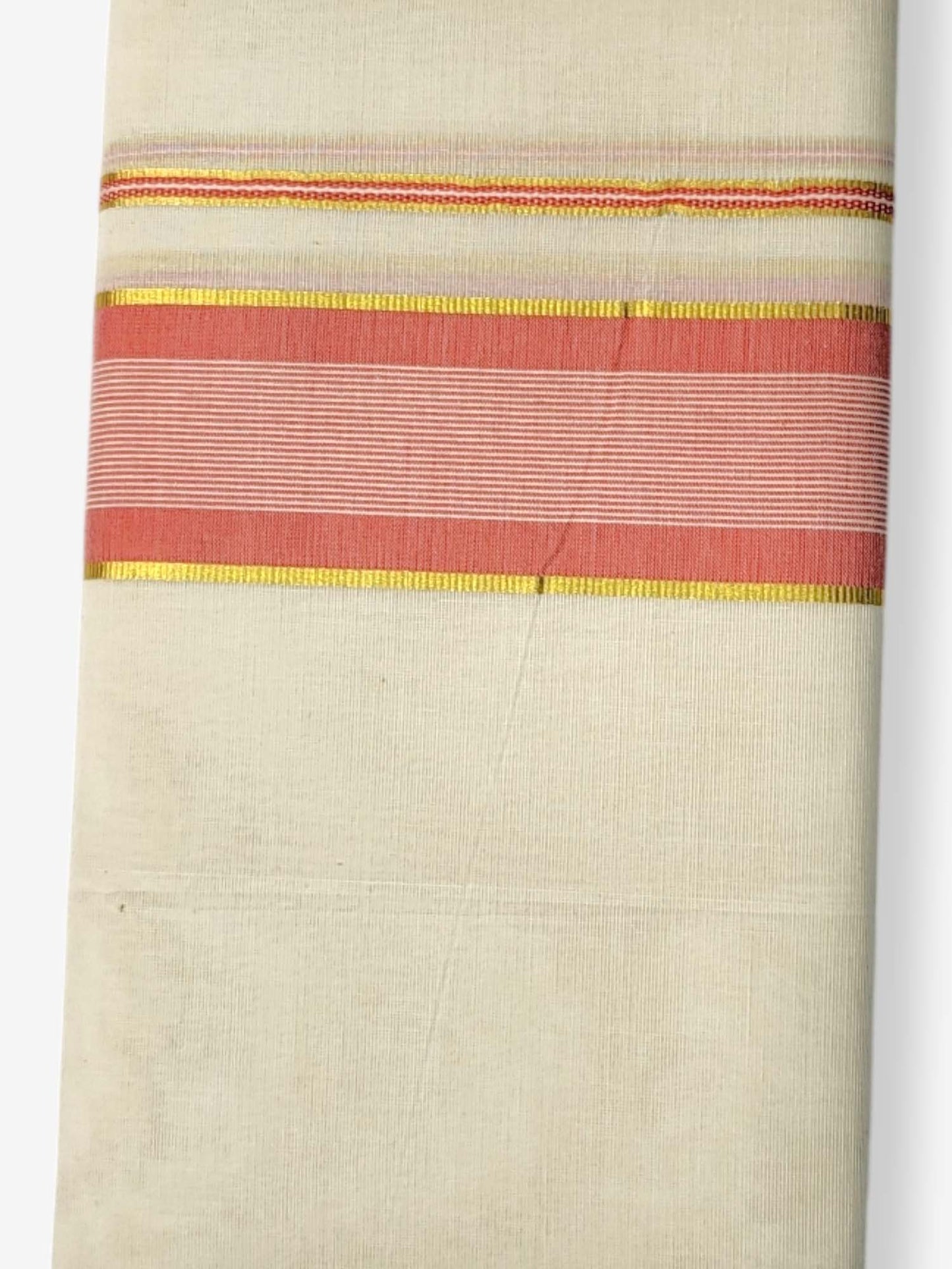 Pure Cotton Kerala Double Dhoti/Mundu