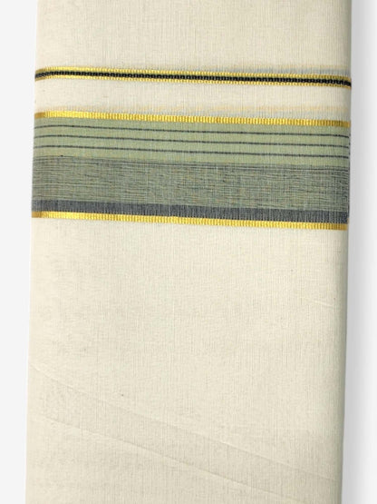 Pure Cotton Kerala Double Dhoti/Mundu