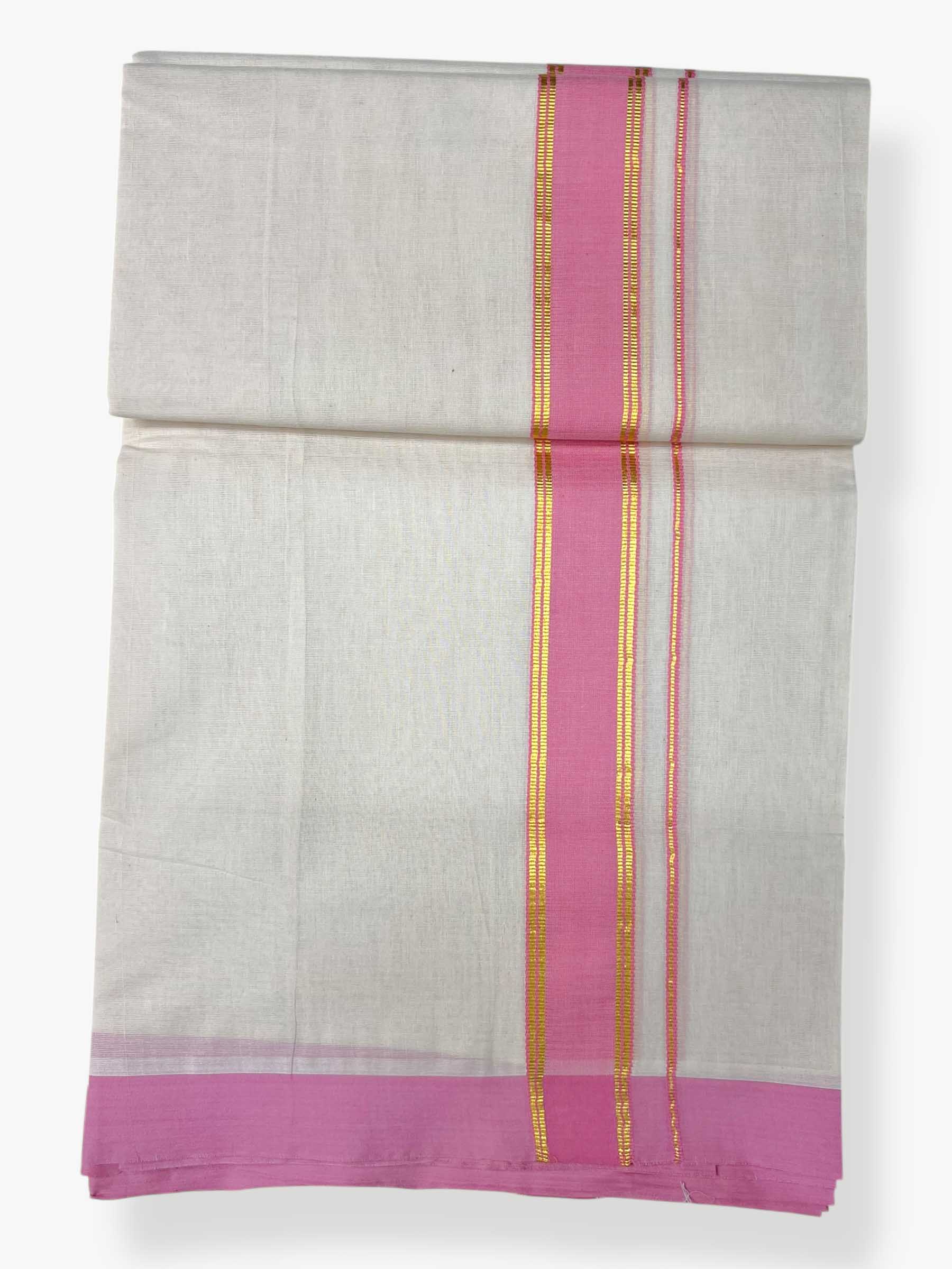 Kerala Cotton Mundu for Men