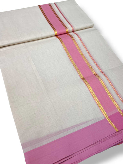 Kerala Cotton Mundu for Men