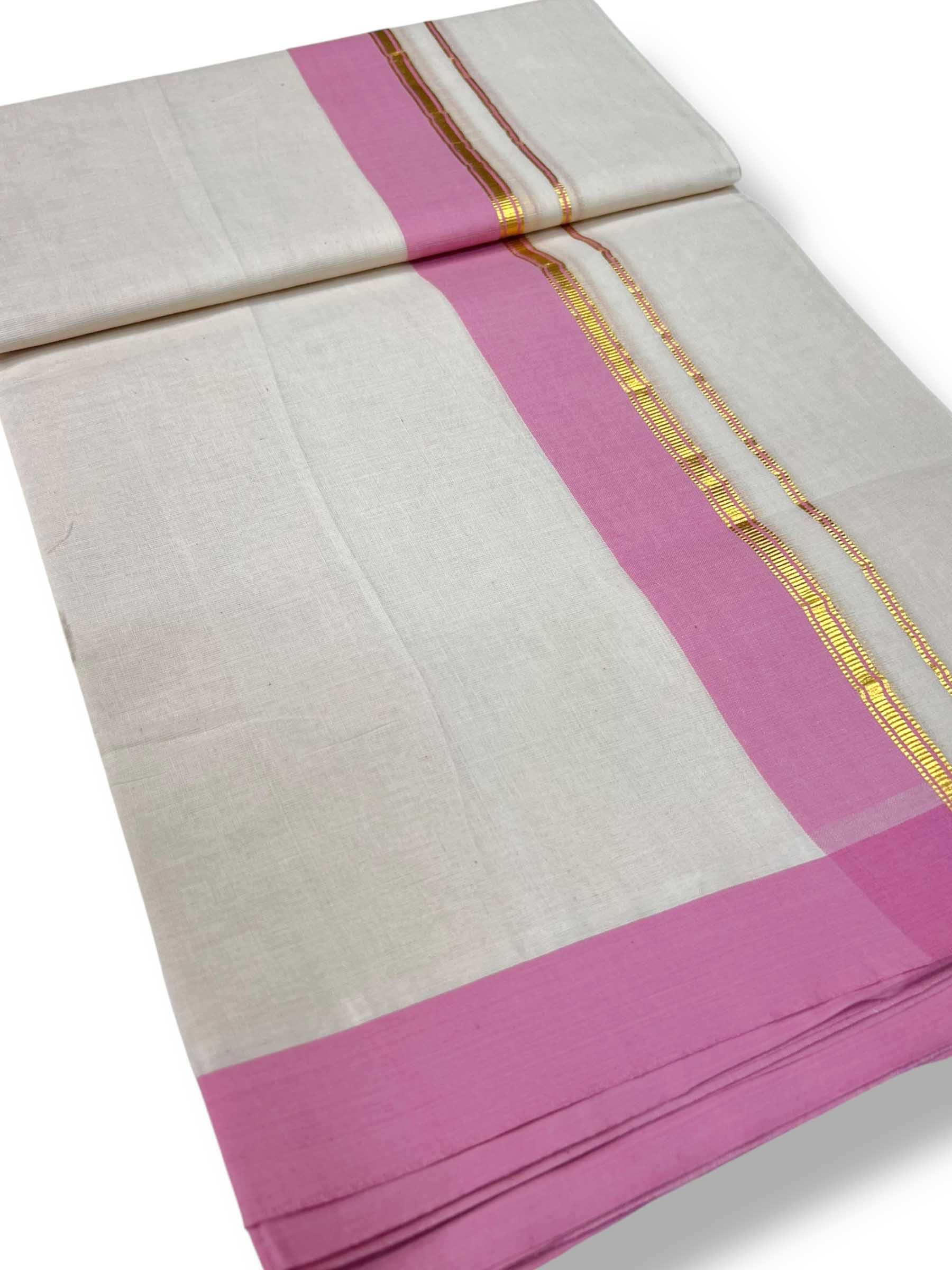 Kerala Cotton Mundu for Men