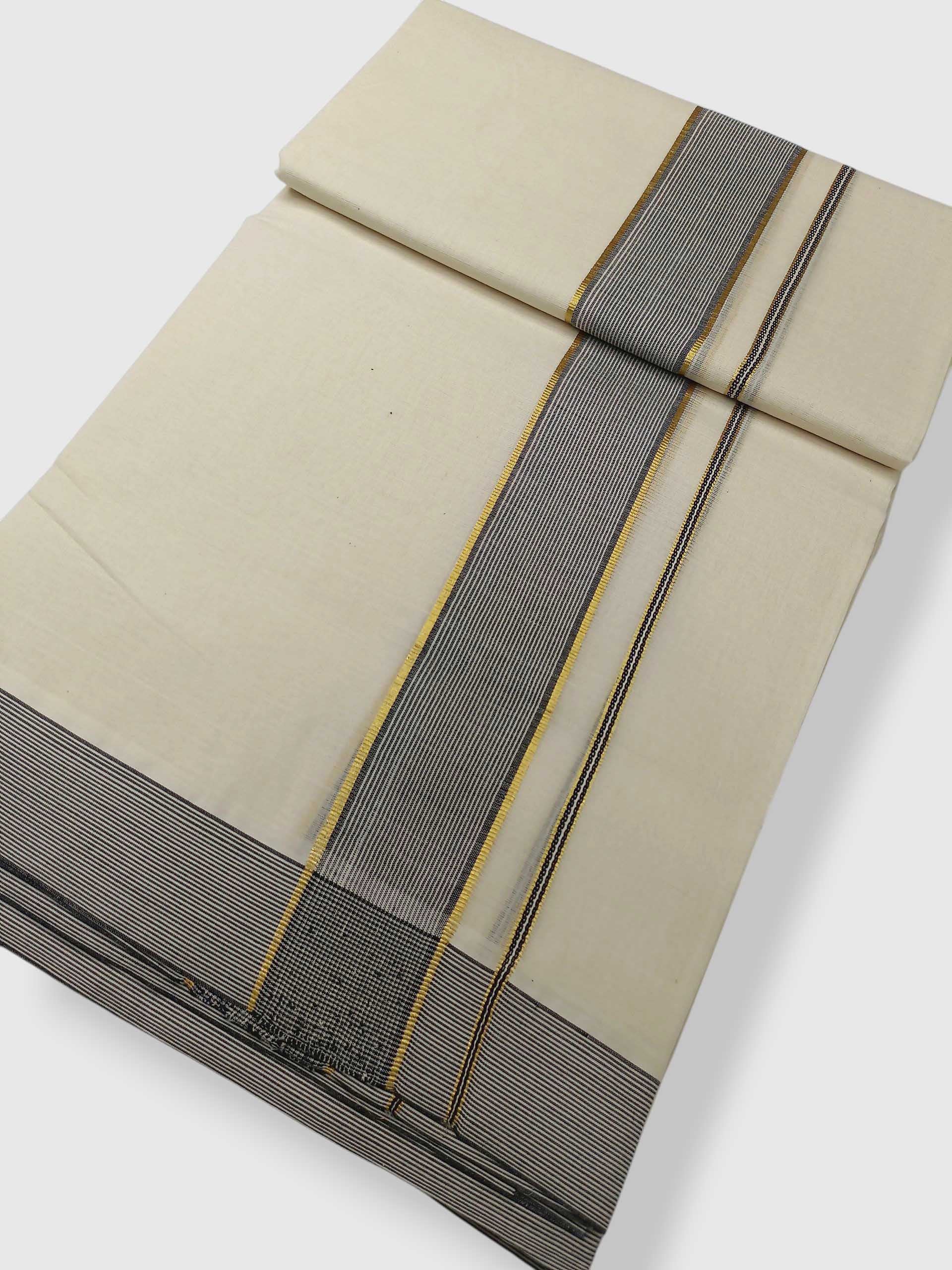 Kerala Cotton Mundu for Men