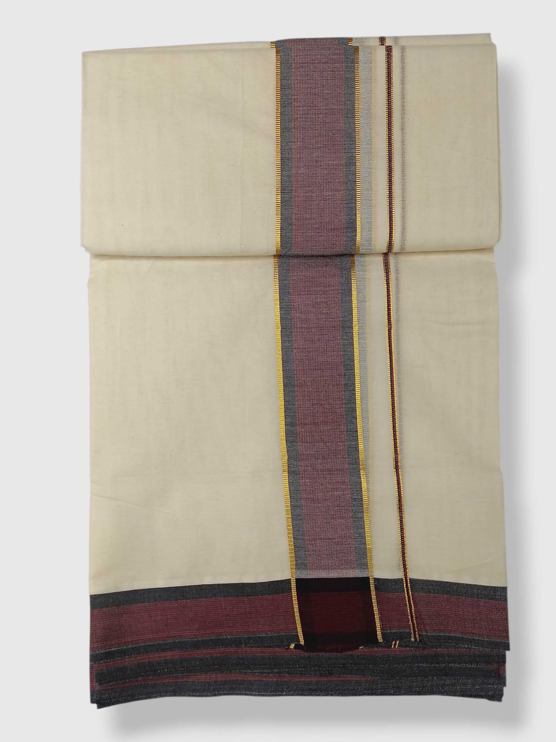Kerala Cotton Mundu for Men