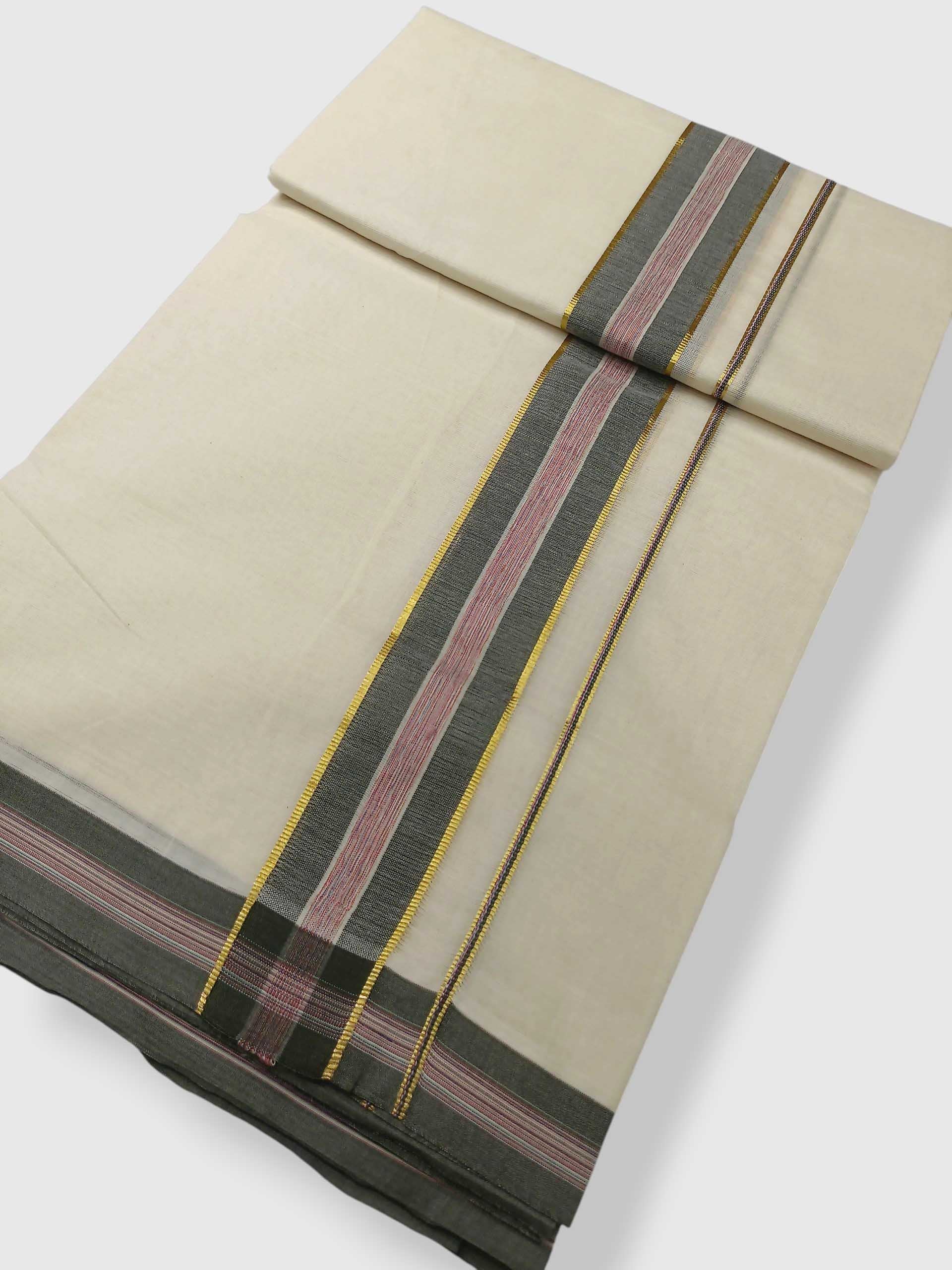 Kerala Cotton Mundu for Men