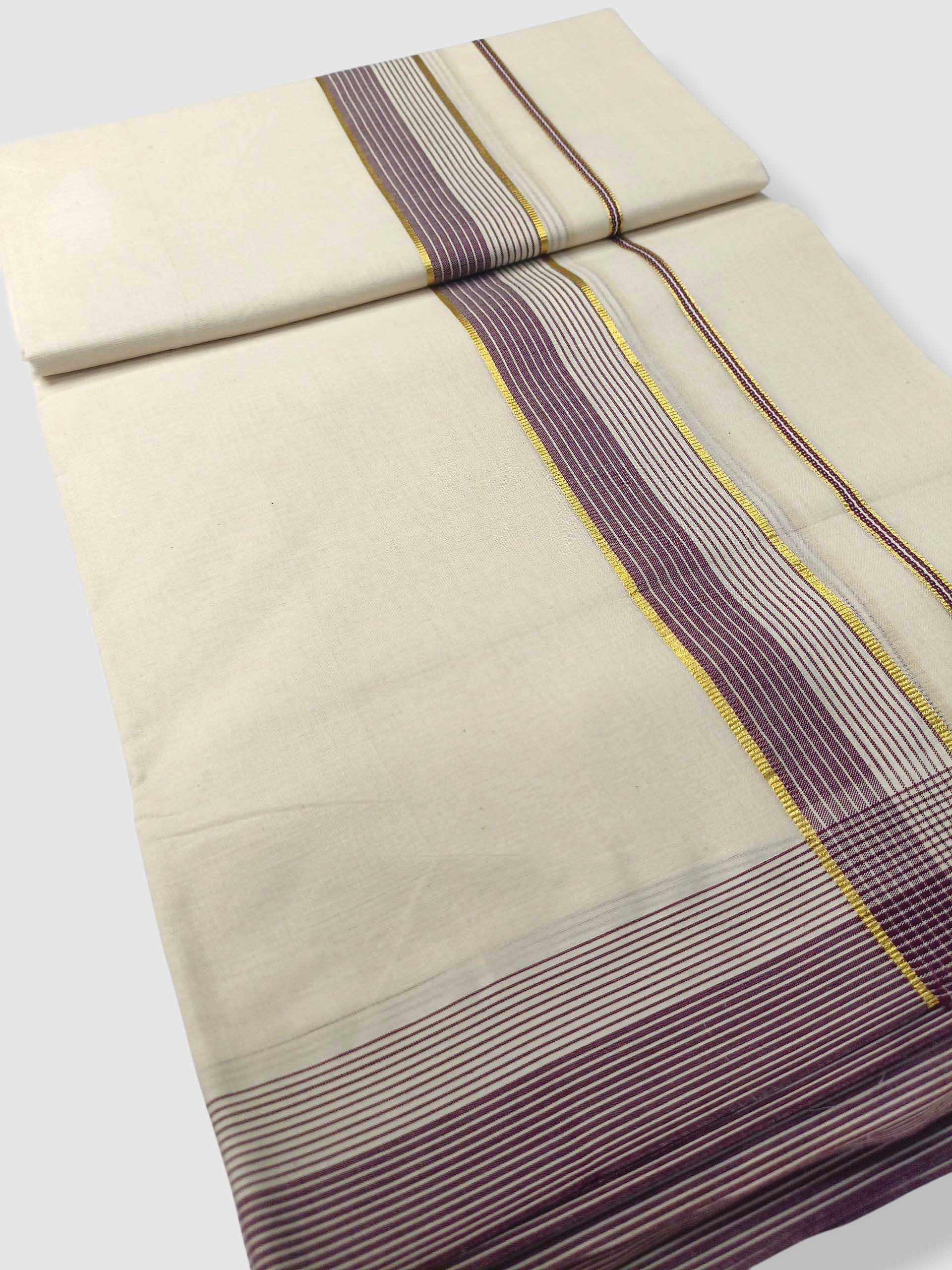 Kerala Cotton Mundu for Men