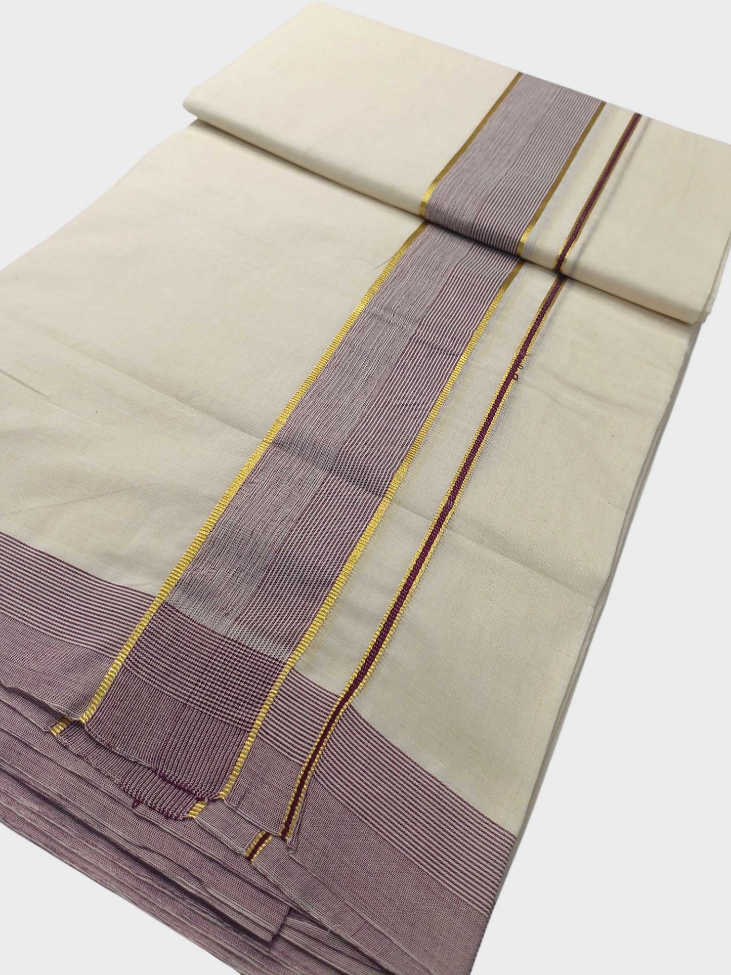 Kerala Cotton Mundu for Men