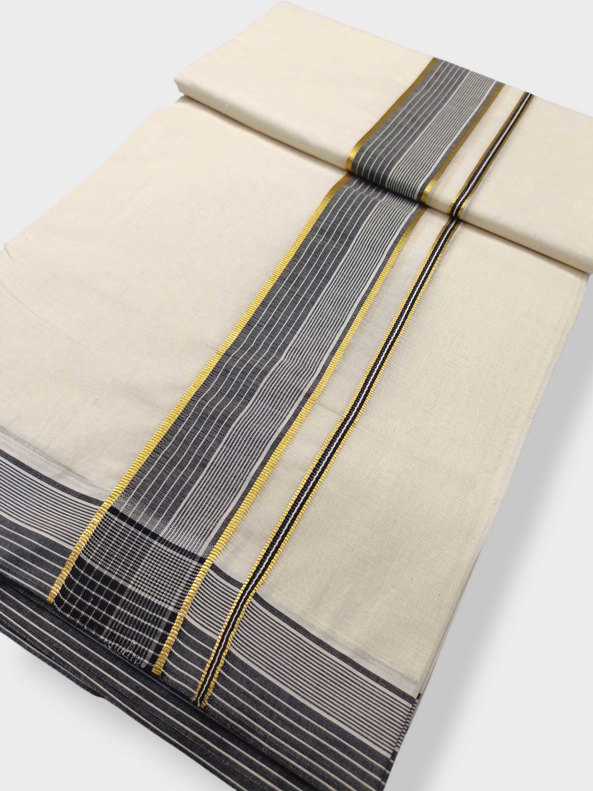 Kerala Cotton Mundu for Men