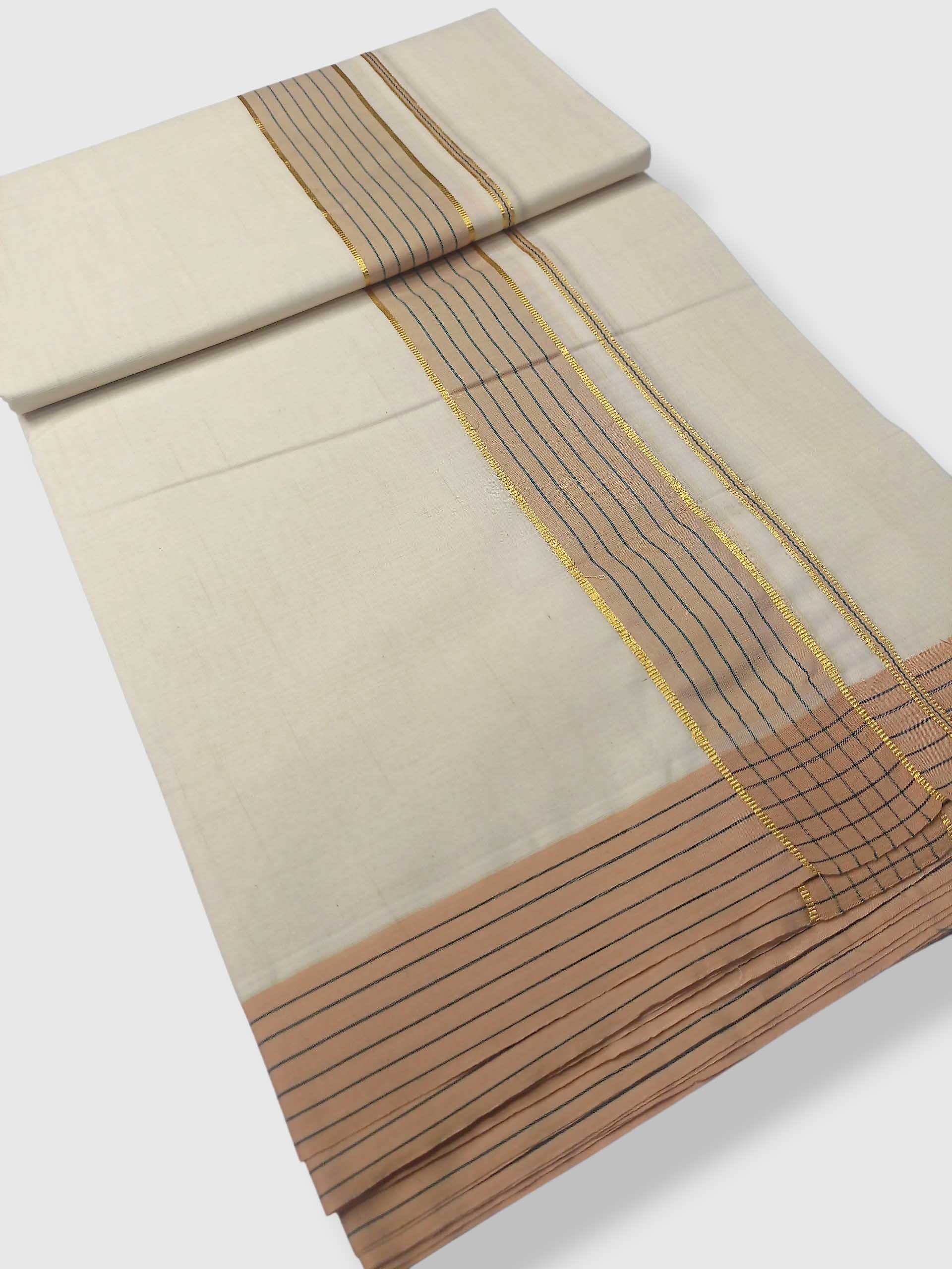 Kerala Cotton Mundu for Men