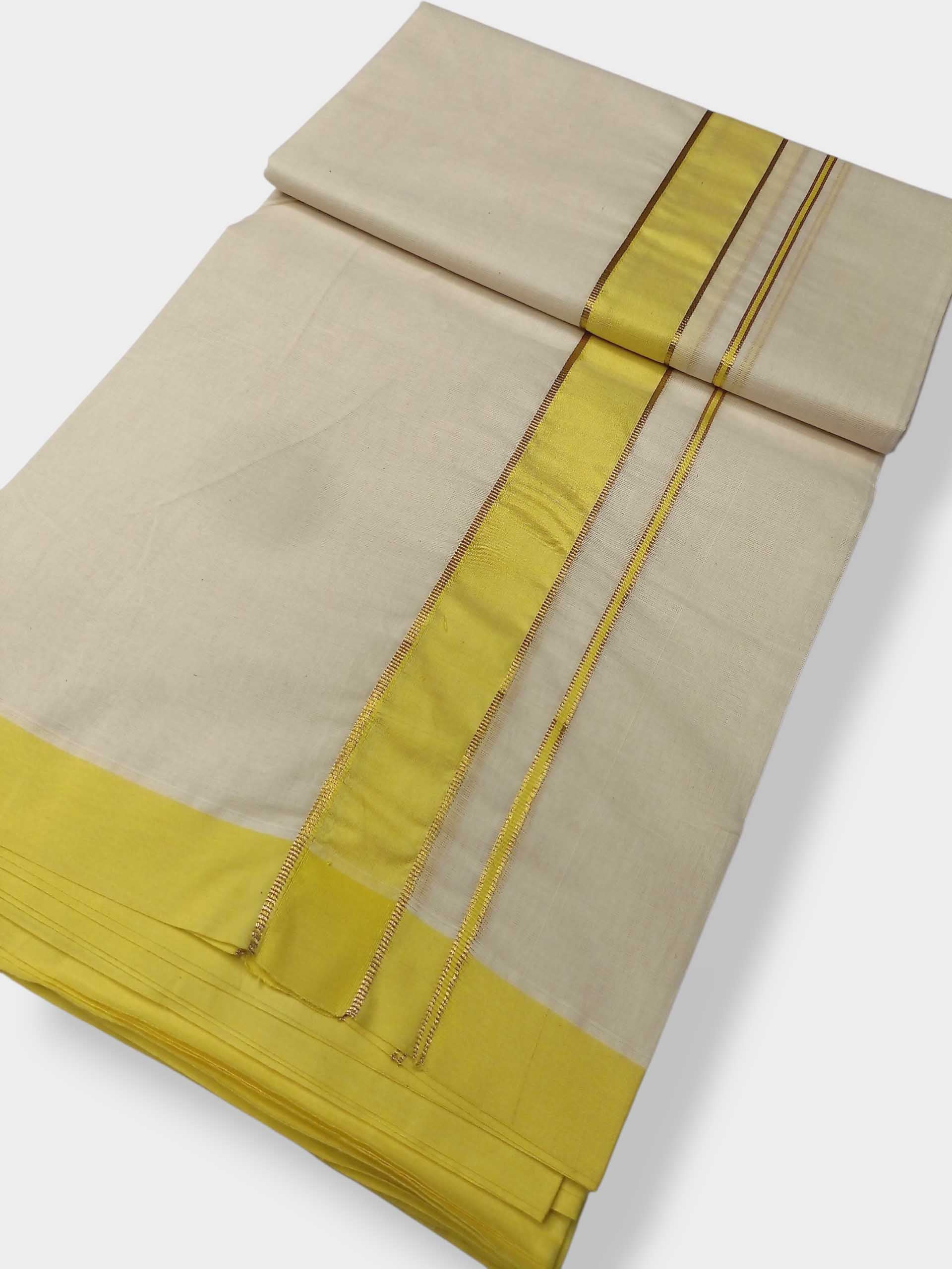 Kerala Cotton Mundu for Men