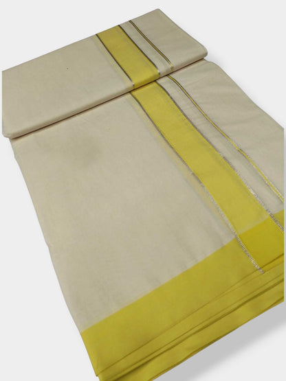 Kerala Cotton Mundu for Men