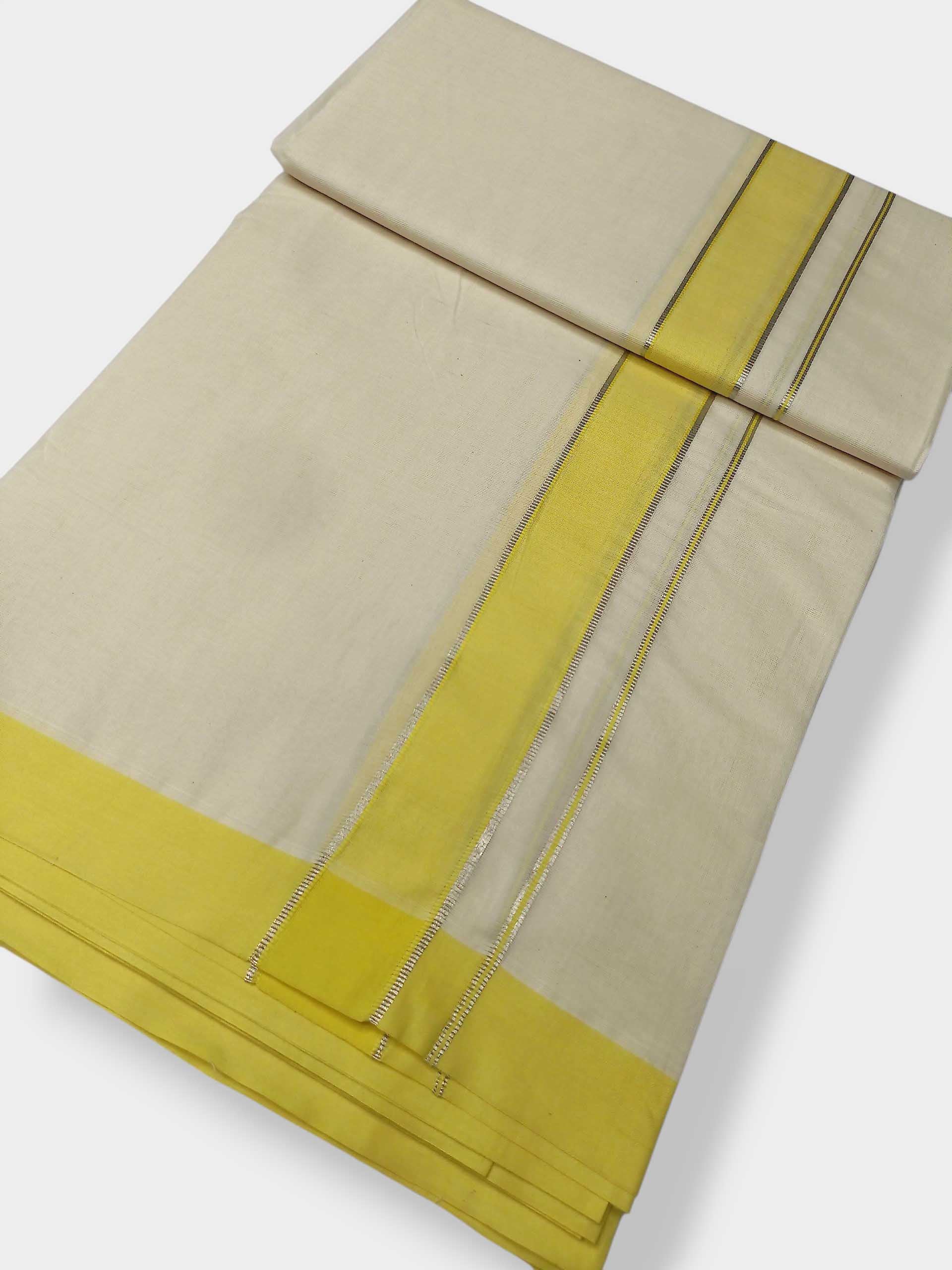 Kerala Cotton Mundu for Men