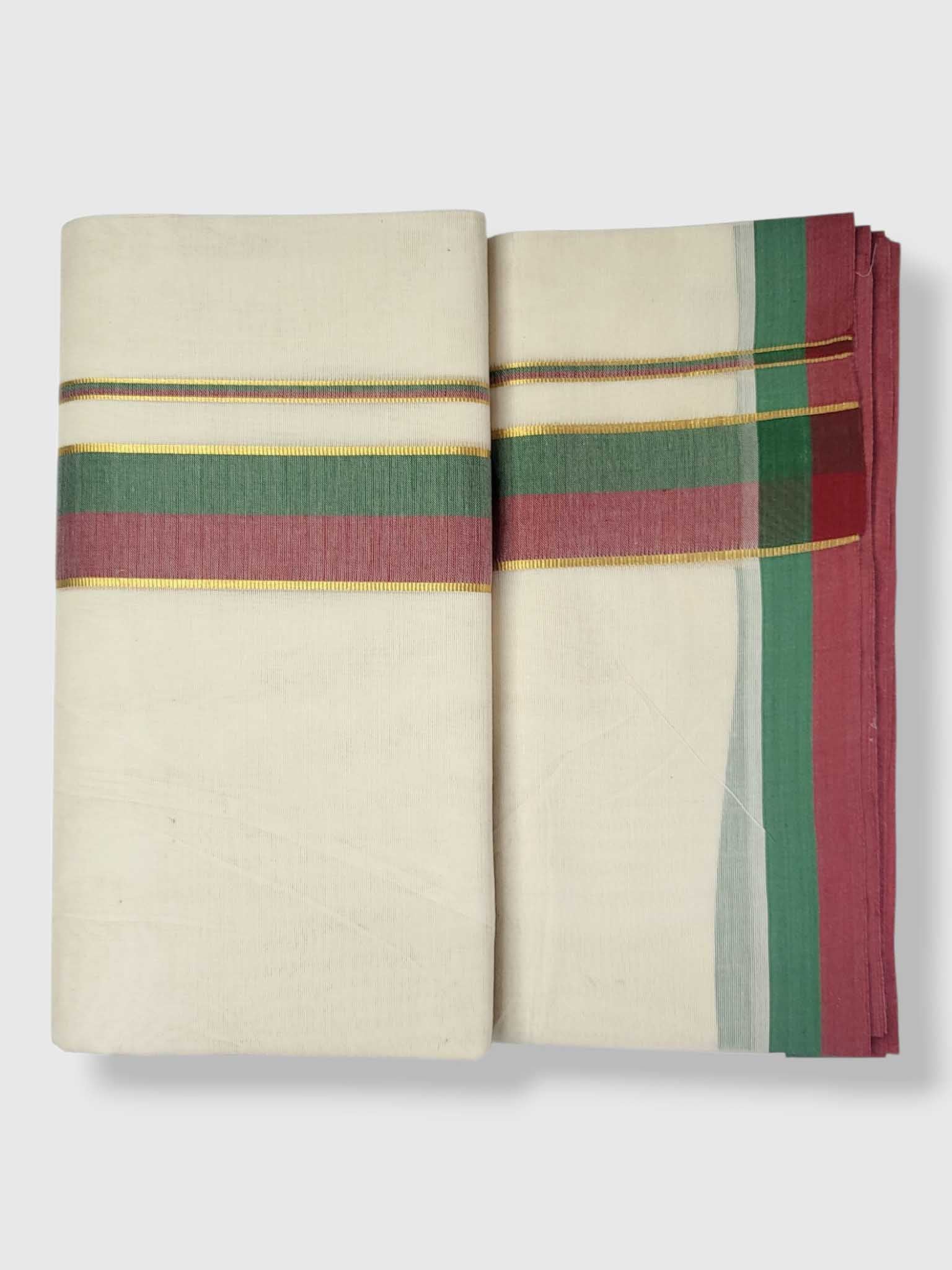 Kerala Cotton Mundu for Men