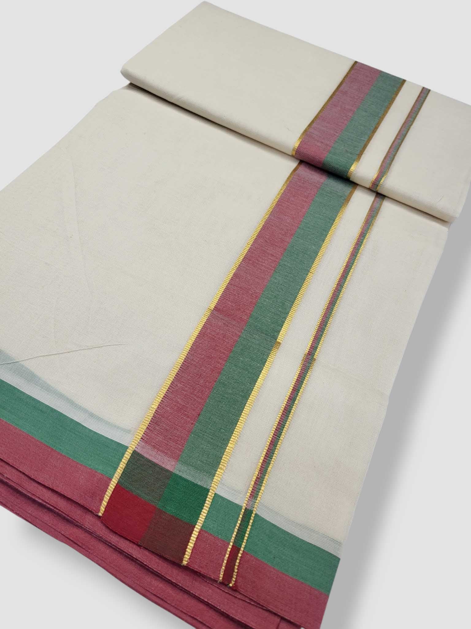 Kerala Cotton Mundu for Men
