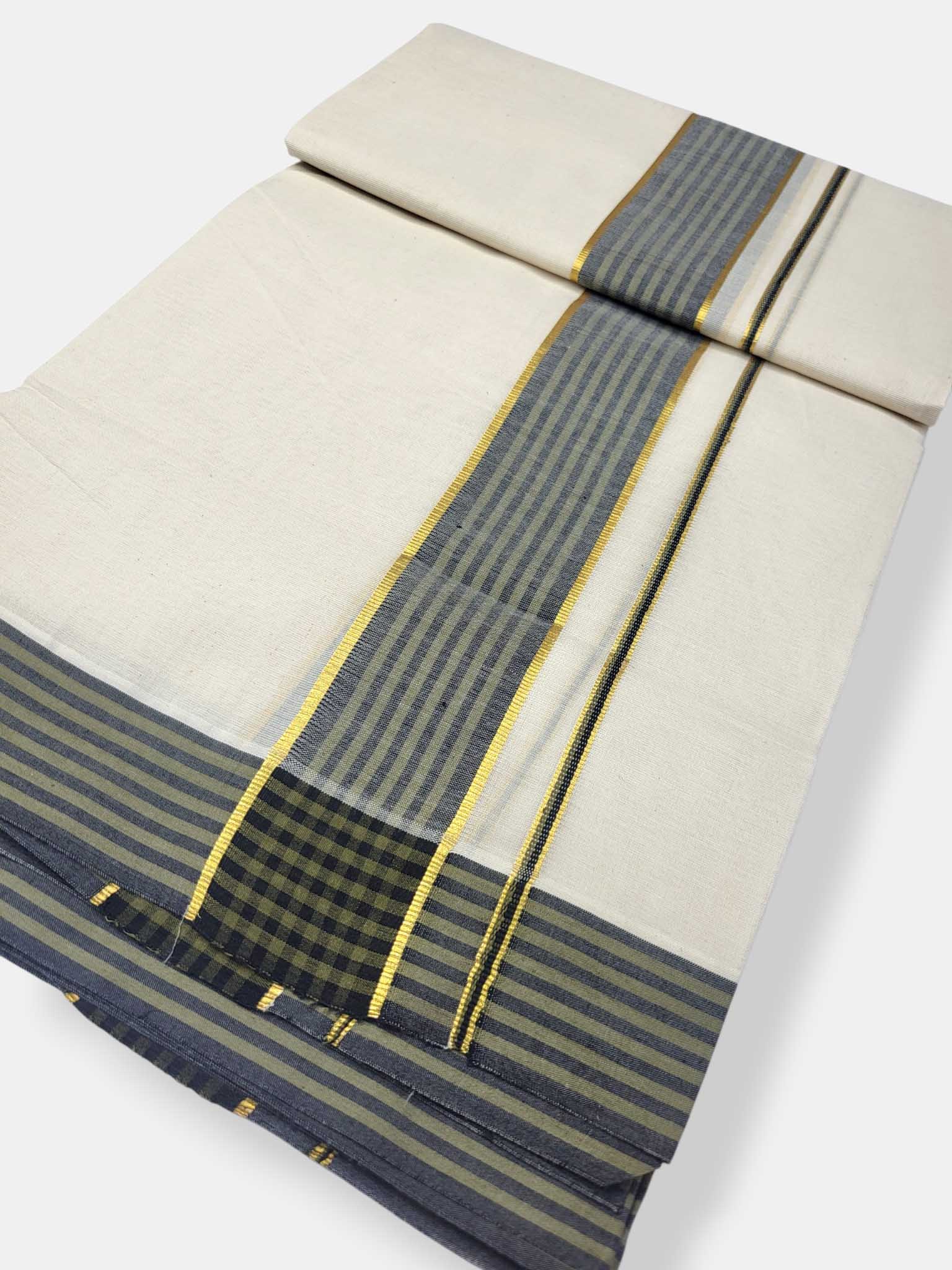 Kerala Cotton Mundu for Men