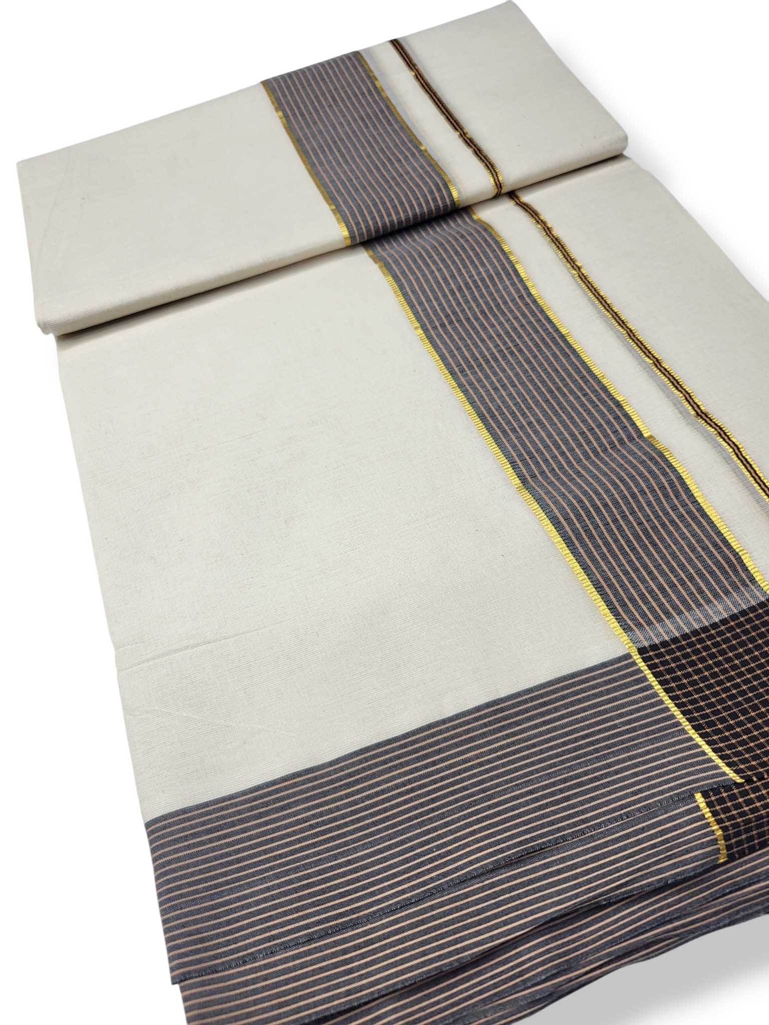 Kerala Cotton Mundu for Men