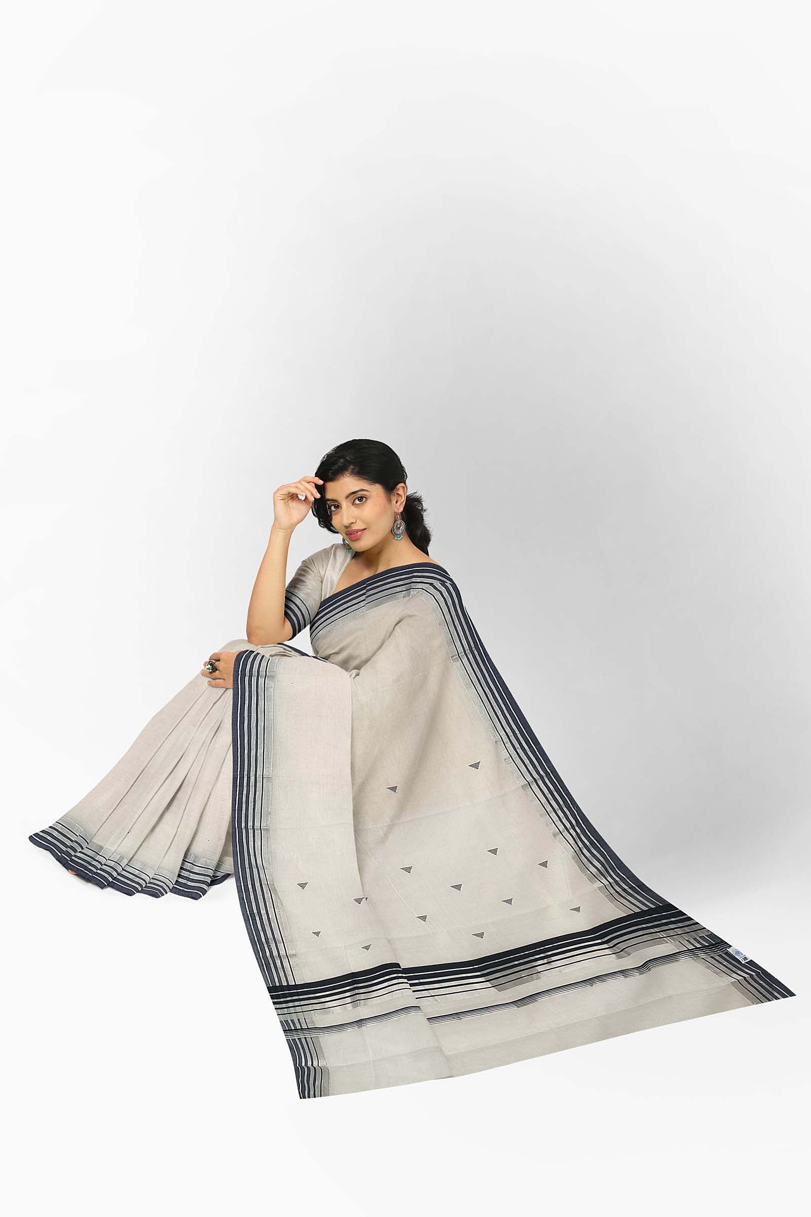 Kasavu Silk Black Saree