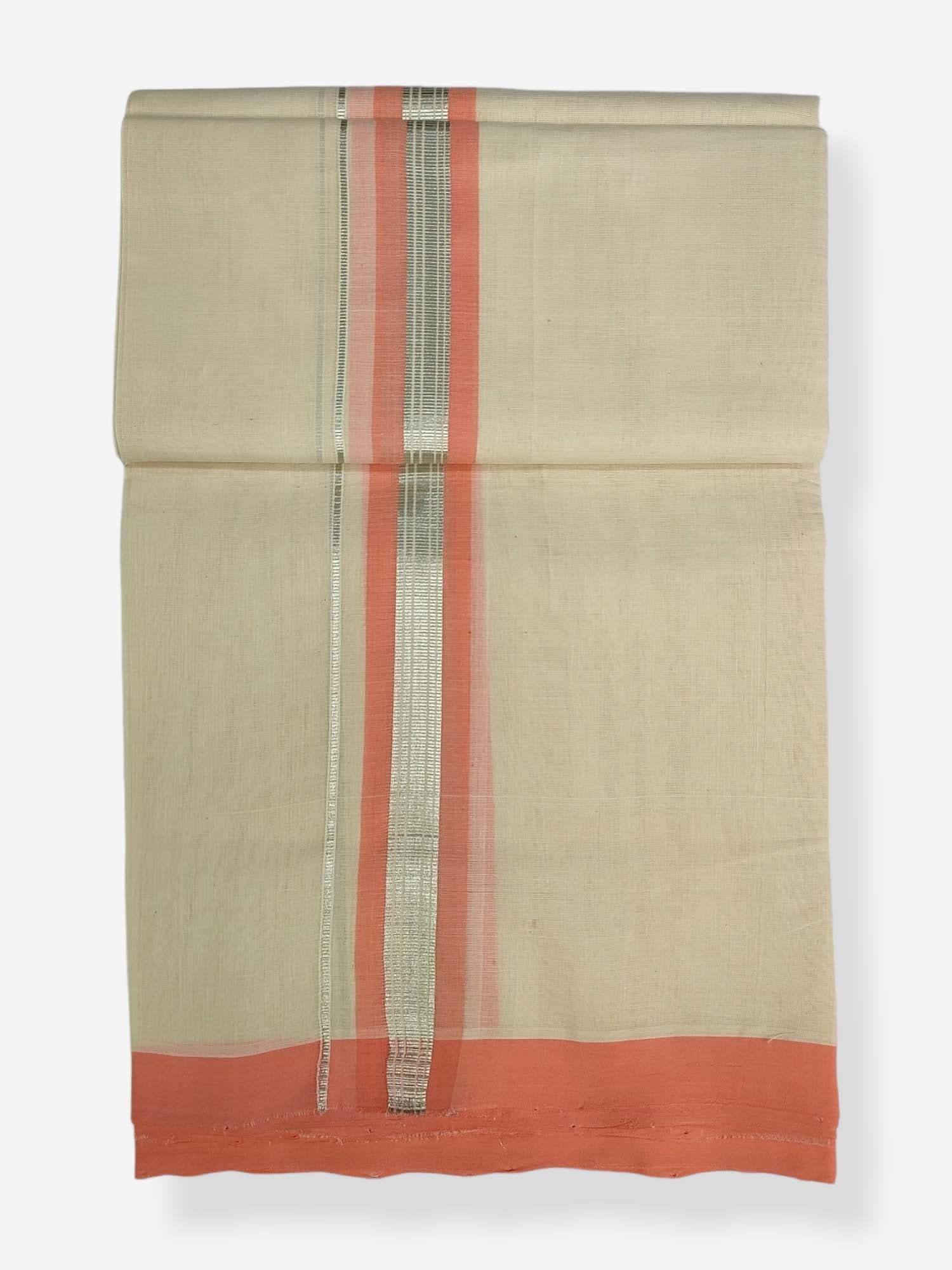  Kerala Handloom Mundu/Dhoti Pure Cotton