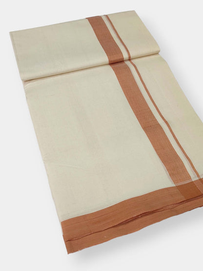 Kerala Premium Balaramapuram Handloom Dhoti/Mundu for Men