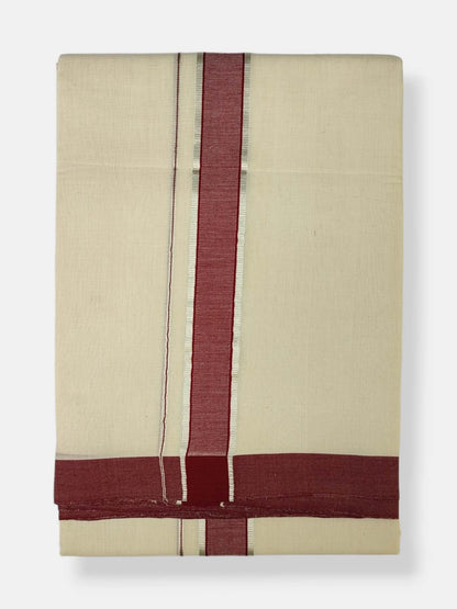 Kerala Premium Balaramapuram Handloom Dhoti/Mundu for Men