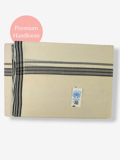 Kerala Premium Balaramapuram Handloom Dhoti/Mundu for Men