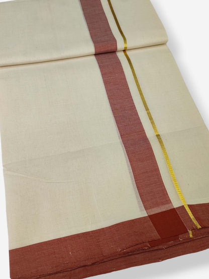 Kerala Premium Balaramapuram Handloom Dhoti/Mundu for Men