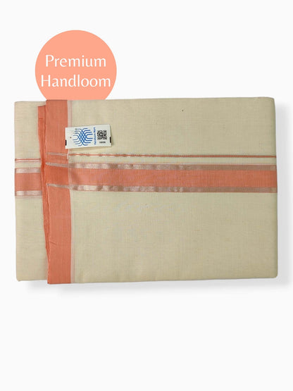 Kerala Premium Balaramapuram Handloom Dhoti/Mundu for Men