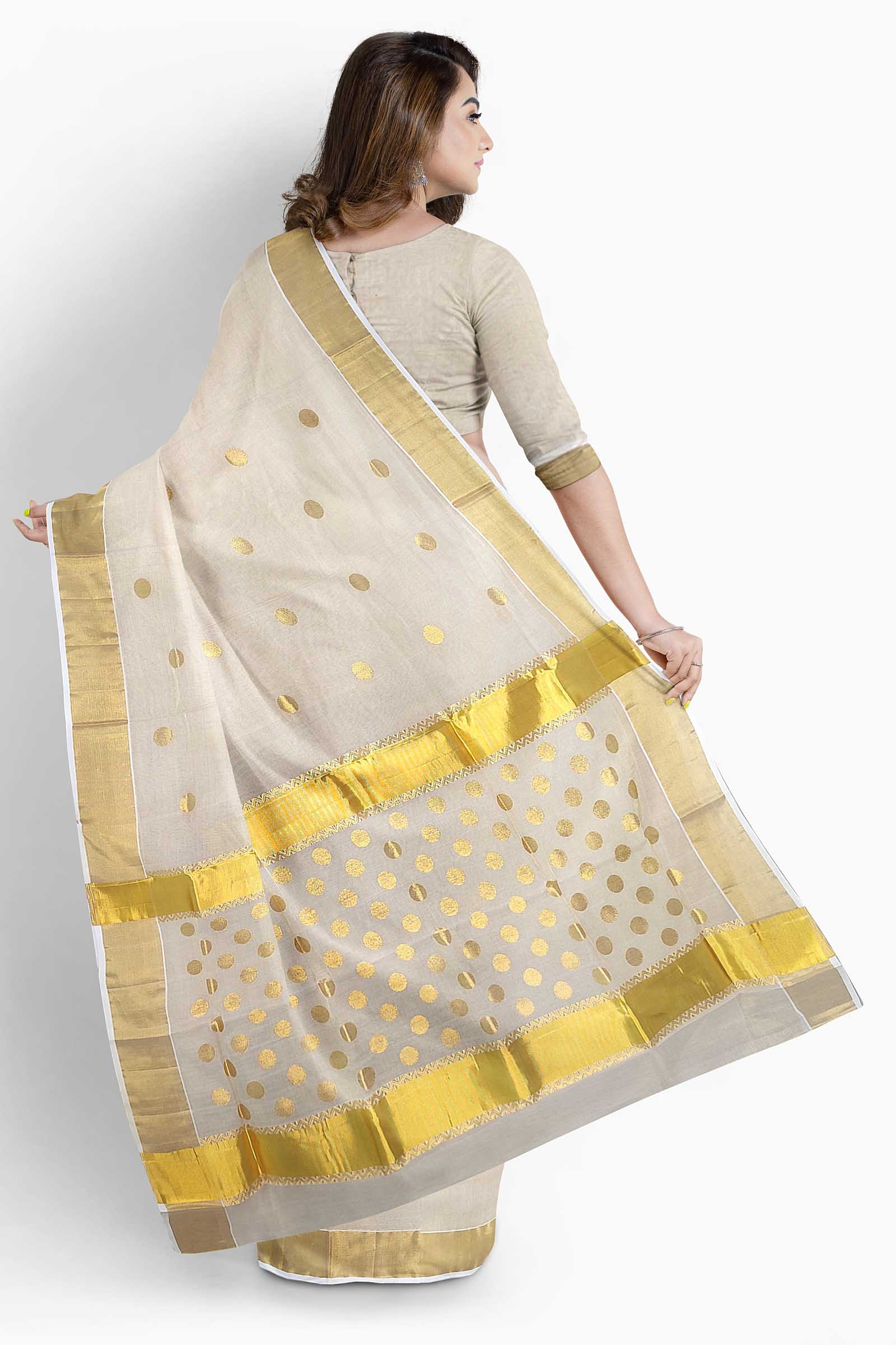 Set Mundu| Kuthampully Handloom Sarees