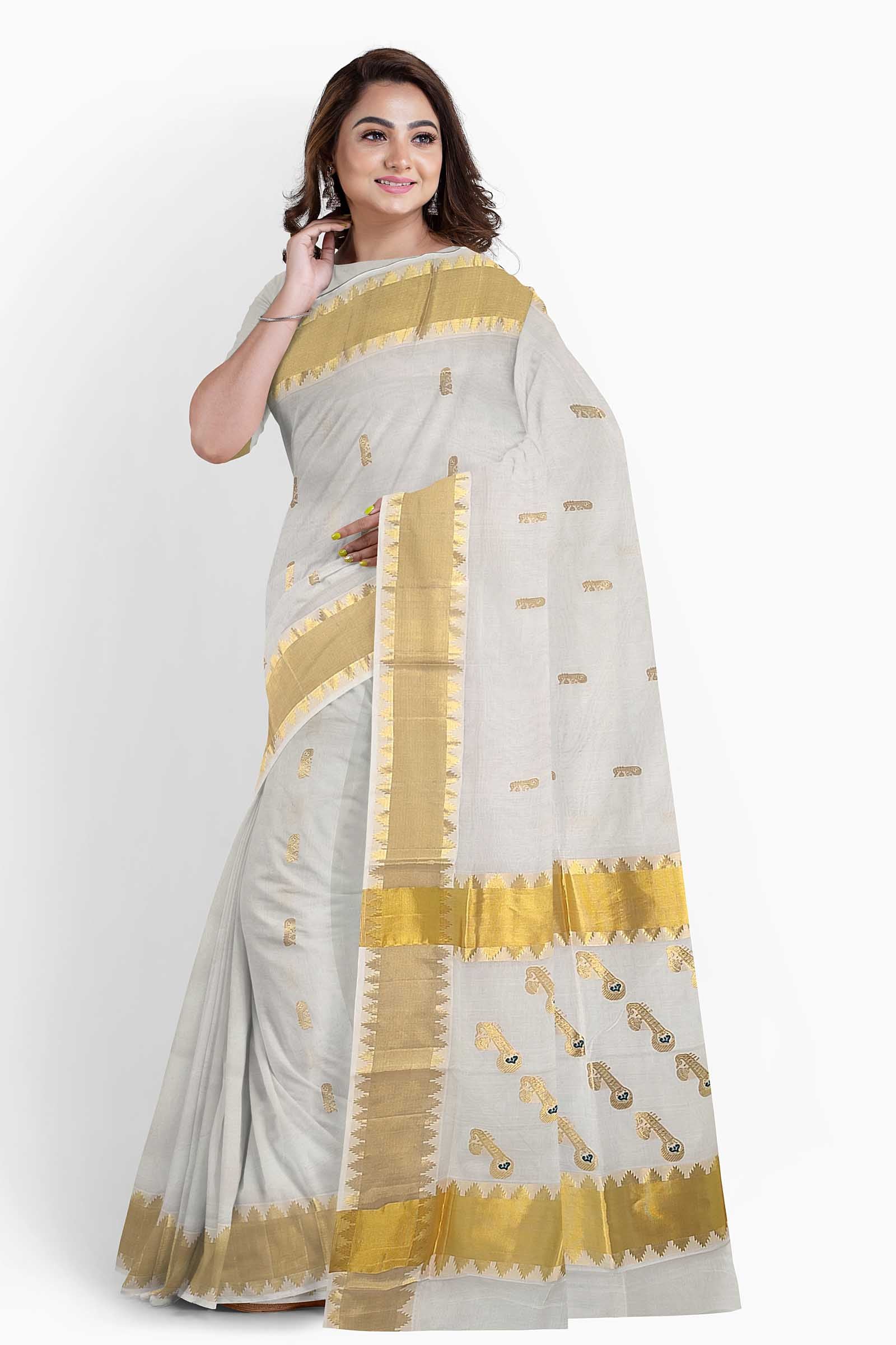 Shop Kerala Sarees, Set Mundu, Kuthampully Sarees, Sarees and Dress Online  | Ekatva