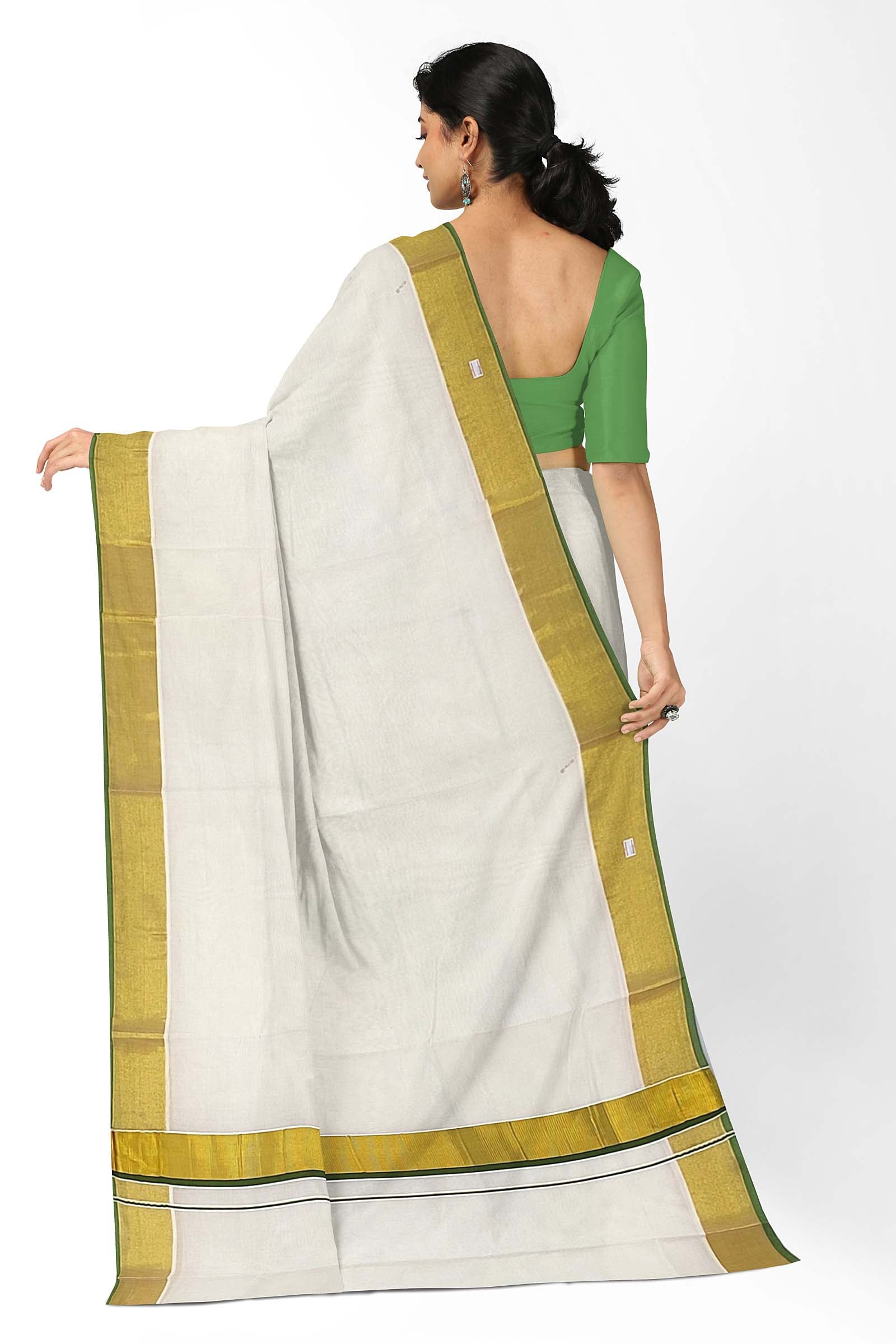 Kerala Kasavu Saree for Women