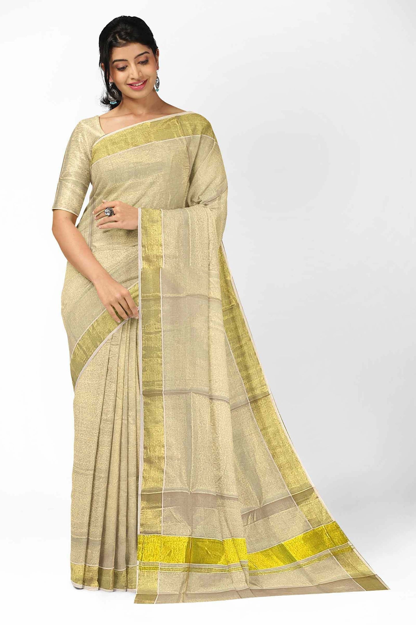Kerala Tissue Saree for Women