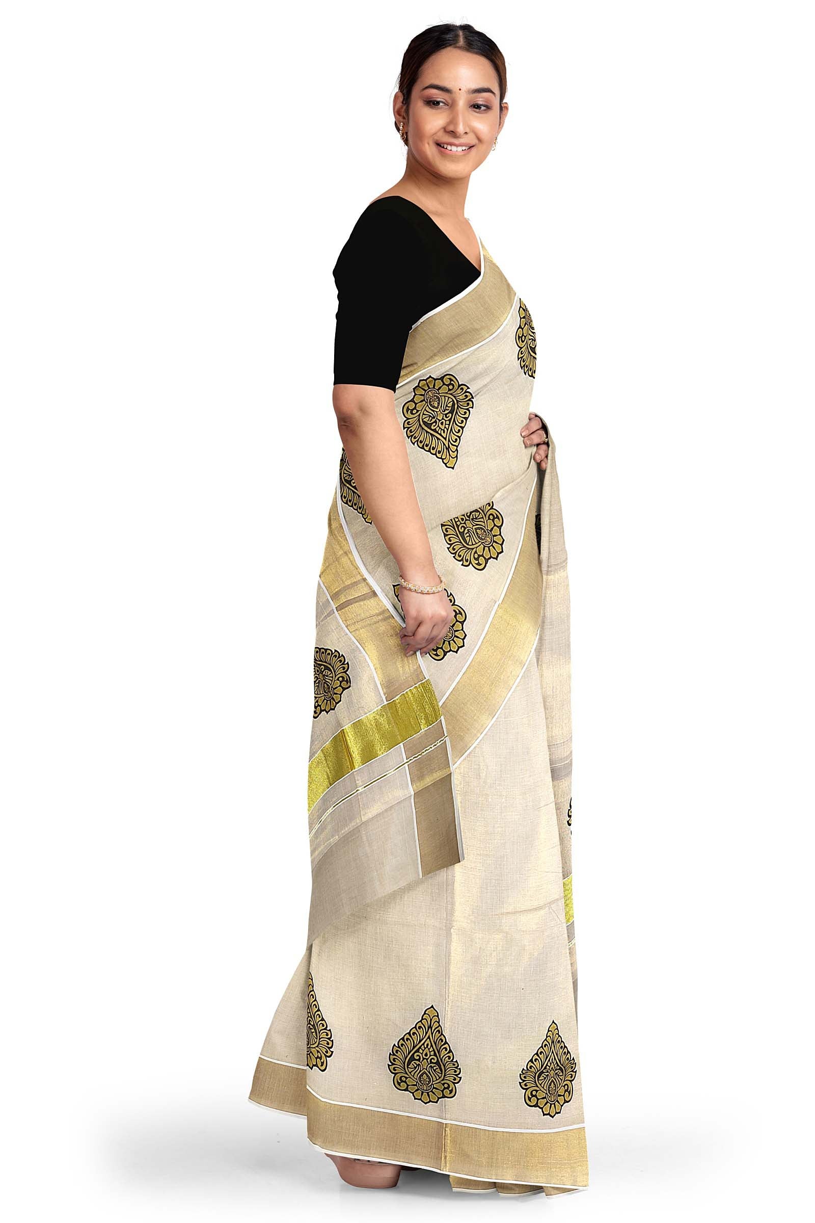 Kerala Tissue Saree for Women